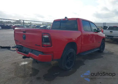 2021 Ram 1500 Lone Star 4X4 5'7 Box из США, поврежденный, VIN 1C6SRFFT1MN723634